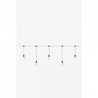 Гірлянда MarkSlojd Sweden GARDEN 24 DECO Light Chain 10L Start Black/Clear 108021