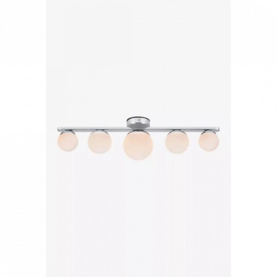 Люстра MarkSlojd Sweden PURO Ceiling/Wall 5L Chrome/Opal IP44 108066