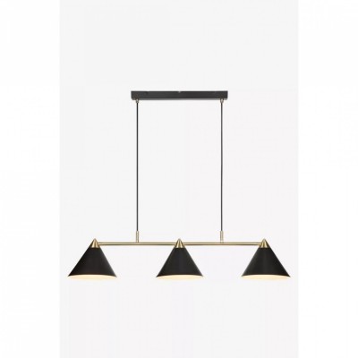 Підвісний світильник MarkSlojd Sweden KLINT Pendant 3L Black/Antique 108074