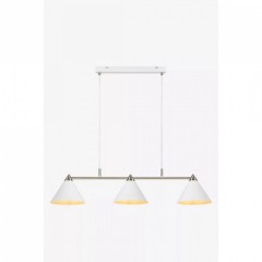 Підвісний світильник MarkSlojd Sweden KLINT Pendant 3L White/Steel 108075