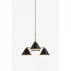 Підвісний світильник MarkSlojd Sweden KLINT Pendant 4L Black/Antique 108076