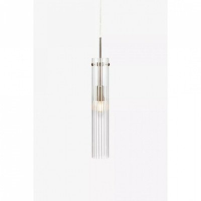 Подвесной светильник MarkSlojd Sweden TUBO Pendant 1L Steel/Clear 108112