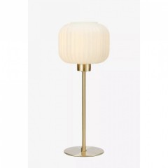 Настільна лампа MarkSlojd Sweden SOBER Table Small 1L Brushed Brass/White 108120
