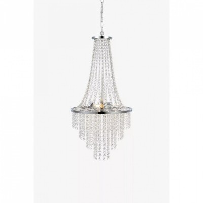 Люстра MarkSlojd Sweden ALLINGTON Chandelier 3L Clear/Crome 108125