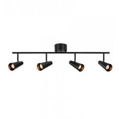 Спот MarkSlojd Sweden CREST Ceiling 4L Black 108202
