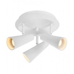 Спот MarkSlojd Sweden CREST Ceiling 3L Round Sandy White 108203