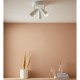 Спот MarkSlojd Sweden CREST Ceiling 3L Round Sandy White 108203