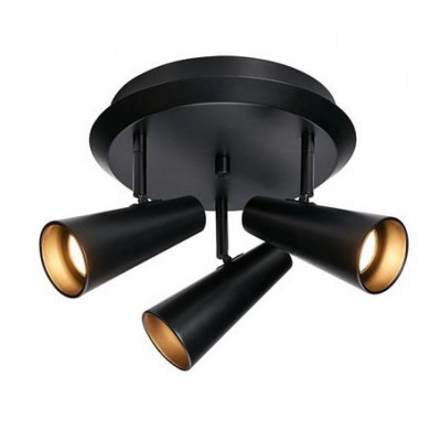 Спот MarkSlojd Sweden CREST Ceiling 3L Round Black 108204