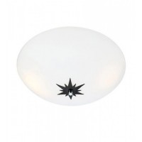 Потолочный светильник MarkSlojd Sweden ROSE Plafond 35cm White/Black 108207