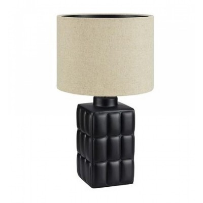 Настольная лампа MarkSlojd Sweden CUSCINI Table Big 1L Black/Beige 108247