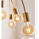 Люстра MarkSlojd Sweden LAVELLO Pendant 9L Brass 108289