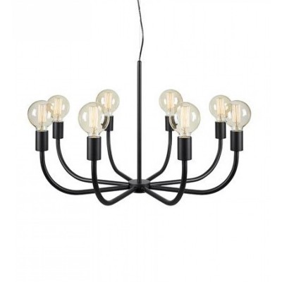 Люстра MarkSlojd Sweden AMISTOSO Pendant 8L Black 108291