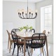 Люстра MarkSlojd Sweden AMISTOSO Pendant 8L Black 108291