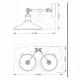 Бра Pikart Настенное 1105-2