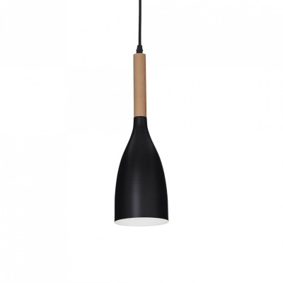 Подвесной светильник Ideal Lux MANHATTAN SP1 NERO 110752 Подвесной светильник Ideal Lux MANHATTAN SP1 NERO 110752