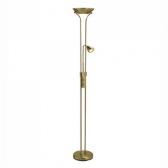 Торшер MarkSlojd Sweden DETROIT Floor 2L Brass 111242