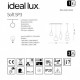 Подвесной светильник Ideal Lux SOFT SP3 BIANCO 111858