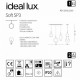 Подвесной светильник Ideal Lux SOFT SP3 FUME' 111865