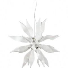 Люстра Ideal Lux LEAVES SP8 BIANCO 111957