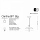 Підвісний світильник Ideal Lux CANTINA SP1 BRUNITO 112701