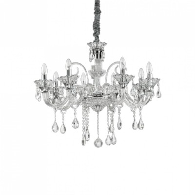 Люстра Ideal Lux COLOSSAL SP8 TRASPARENTE 114187