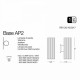 Архітектурне освітлення Ideal Lux BASE AP2 NERO 129433