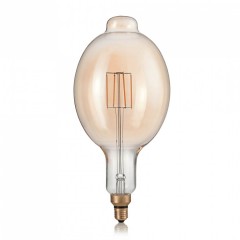 Лампочка Ideal Lux E27 VINTAGE XL 04W BOMB AMBRA 2200K 129860