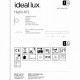 Бра Ideal Lux HYDRO AP1 139746