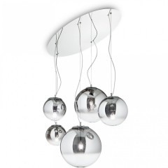 Люстра Ideal Lux MAPA SP5 CROMO SFUMATO 140759