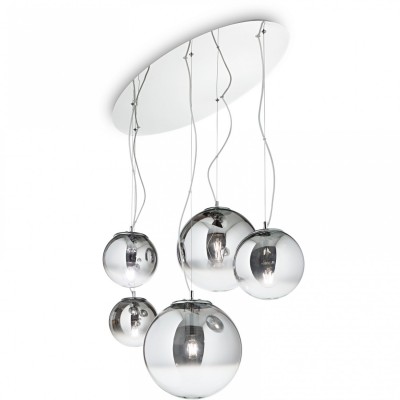 Люстра Ideal Lux MAPA SP5 CROMO SFUMATO 140759