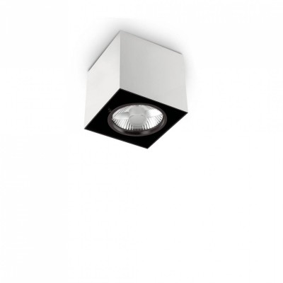 Точечный светильник Ideal Lux MOOD PL1 D09 SQUARE BIANCO 140902 Точечный светильник Ideal Lux MOOD PL1 D09 SQUARE BIANCO 140902