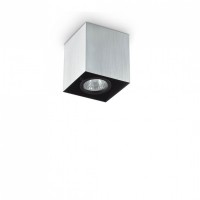 Точечный светильник Ideal Lux MOOD PL1 D09 SQUARE ALLUMINIO 140926