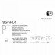 Спот Ideal Lux SLEM PL4 CROMO 142067