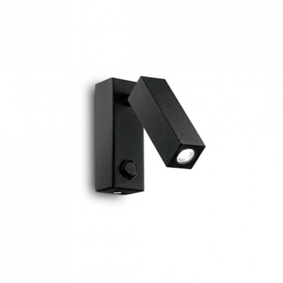 Бра-спот Ideal Lux PAGE AP SQUARE NERO 142241 Бра-спот Ideal Lux PAGE AP SQUARE NERO 142241