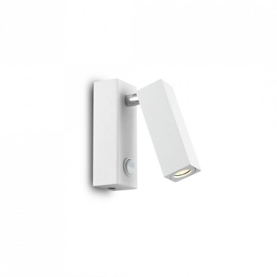 Бра - спот Ideal Lux PAGE AP SQUARE BIANCO 142258 Бра - спот Ideal Lux PAGE AP SQUARE BIANCO 142258