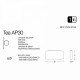 Бра Ideal Lux TEA AP NERO 142333