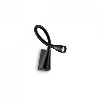 Бра - спот Ideal Lux GOOSE AP NERO 142692 Бра - спот Ideal Lux GOOSE AP NERO 142692