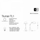 Настольная лампа Ideal Lux TRUMAN TL1 NERO 145211