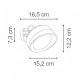 Бра Ideal Lux TOMMY AP BIANCO 4000K 145303