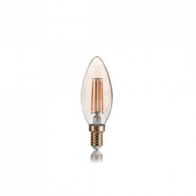 Лампочка Ideal Lux E14 VINTAGE 04W OLIVA 2200K 151649 Лампочка Ideal Lux E14 VINTAGE 04W OLIVA 2200K 151649