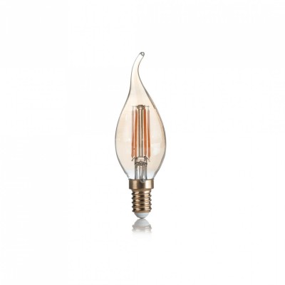 Лампочка Ideal Lux E14 VINTAGE 04W COLPO DI VENTO 2200K 151663 Лампочка Ideal Lux E14 VINTAGE 04W COLPO DI VENTO 2200K 151663