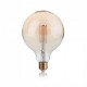 Лампочка Ideal Lux E27 VINTAGE 04W GLOBO D125 AMBRA 2200K 151724