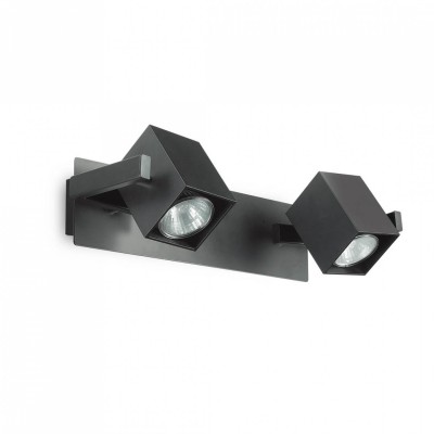 Бра-спот Ideal Lux MOUSE AP2 NERO 156705