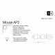 Бра-спот Ideal Lux MOUSE AP2 NERO 156705