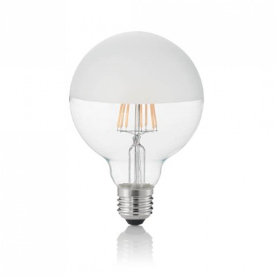 Лампочка Ideal Lux E27 08W GLOBO D095 SATINATA 3000K 157597