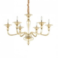 Люстра Ideal Lux DANIELI SP6 AMBRA 159942