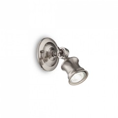 Бра - спот Ideal Lux BARBER AP1 NICKEL 160016