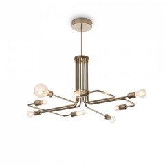 Люстра Ideal Lux TRIUMPH SP8 OTTONE ANTICO 160269