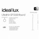 Подвесной светильник Ideal Lux ULTRATHIN D100 ROUND CROMO 164878