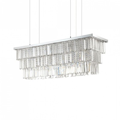 Люстра Ideal Lux MARTINEZ SP8 CROMO 166360